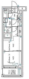 ラフィスタ方南町 2Kの間取図画像
