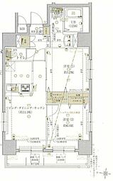 RisingPlace浅草EAST 2LDKの間取図画像