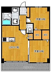 Kierra-Saari 2LDKの間取図画像
