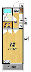 間取図画像 1K