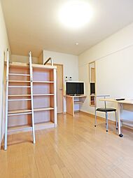 レオパレスネスト中百舌鳥II 101 1階1Kのリビング/ダイニング