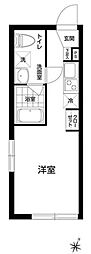 PASEO代田橋 ワンルームの間取図画像