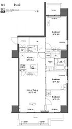 PRIMEURBAN亀有 3LDKの間取図画像