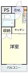 間取図画像 1K