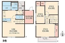 Famillia大宮 3LDKの間取図画像