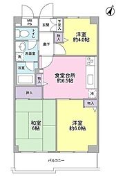 たまプラーザソフィーナ 3DKの間取図画像