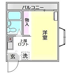 間取図画像 ワンルーム