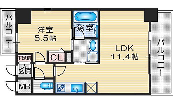 同じ建物の物件間取り写真 - ID:227080687549