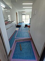 第1むさしマンション 1階ワンルームのリビング/ダイニング