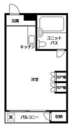 間取図画像 ワンルーム
