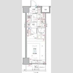 CREVISTAお花茶屋 1Kの間取図画像