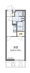 CLEINOリーブル横浜 1Kの間取図画像
