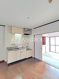 ペアシティマンション1 1階2DKのリビング/ダイニング