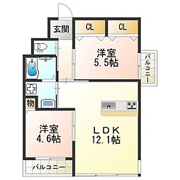 ユニヴァリィ グラスコート長居公園 2階/-