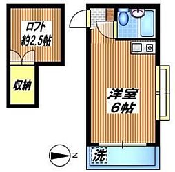 間取図画像 ワンルーム