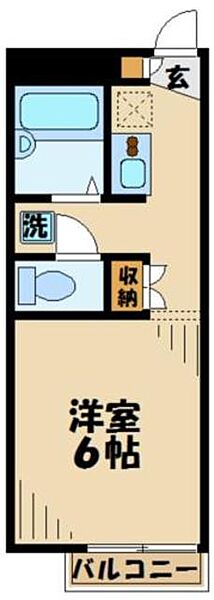 レオパレスHIRO(13962) 106｜東京都八王子市上柚木２丁目(賃貸アパート1K・1階・19.87㎡)の写真 その2