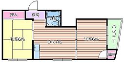 第2カワイハイツ 3階/-