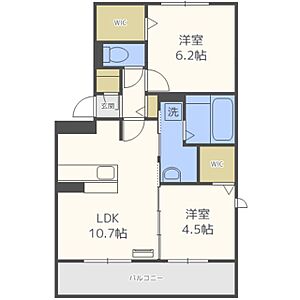 間取り：間取図