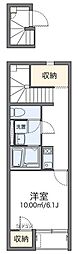 レオネクストグレイス玉川学園 1Kの間取図画像