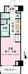 SunflowerGarden 1Kの間取図画像