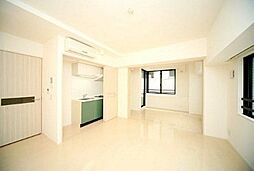 レジディア広尾南 9階1LDKのリビング/ダイニング