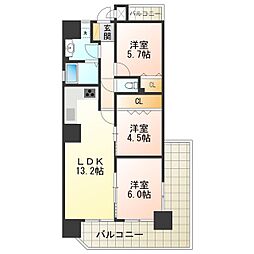 クリアクレセント住之江 2階