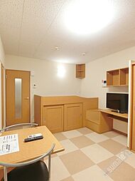 南海線 紀ノ川駅 徒歩12分の賃貸アパート 2階1Kのリビング/ダイニング