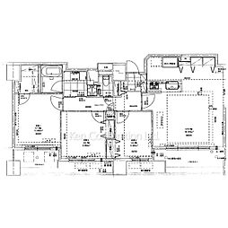 ソプラタワー 3LDKの間取図画像