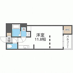 GRANPASEO大濠 1LDKの間取図画像