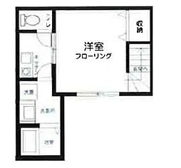 ROW HOUSE大崎 2階1Kの間取り