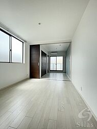 近鉄南大阪線 矢田駅 徒歩7分の賃貸アパート 3階1LDKのリビング/ダイニング