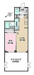 ACPレジデンス文京春日 1LDKの間取図画像