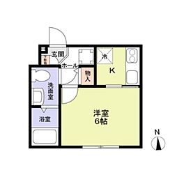ルミエール メゾン 南阿佐ヶ谷 1Kの間取図画像