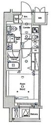 レアライゼ西川口 1Kの間取図画像