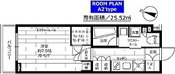 ステージグランデ世田谷上野毛アジールコート 1Kの間取図画像