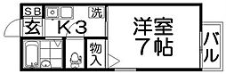 間取図画像 1K