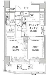 間取図画像 2DK