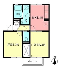 フォンティーヌ 2階/202