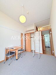 レオパレスパルフェ野口 2階1Kのリビング/ダイニング