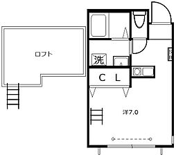 間取図画像 ワンルーム