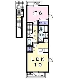 メゾンドサンセールC 2階