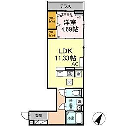 アナシエ亀有 1階/102