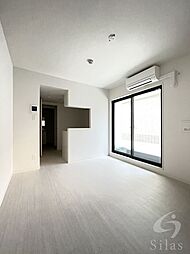 CREST TAPP京都丹波口II 3階ワンルームのリビング/ダイニング