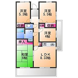 間取図画像 4LDK