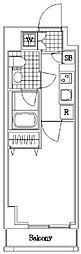 GRANDTRUTH大森プレミオ 1Kの間取図画像