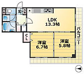 神戸市中央区中山手通６丁目 6階建 築22年のイメージ