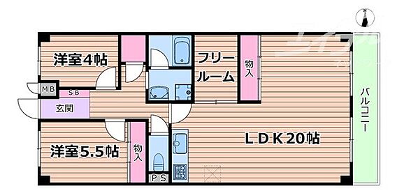 緑地公園プライムハイツ_間取り_0