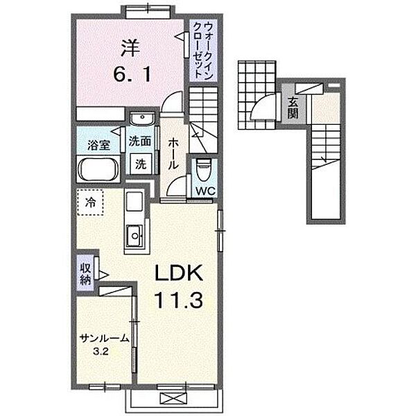 同じ建物の物件間取り写真 - ID:211046263911