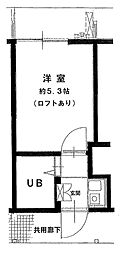 間取図画像 1K