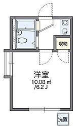 レオパレス瀬崎第1 1階1Kの間取り